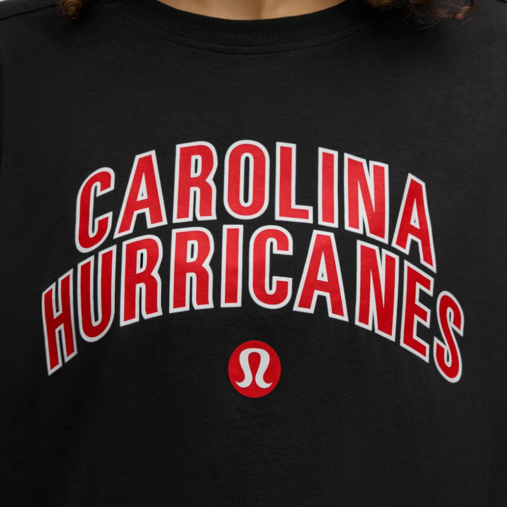 Carolina Hurricanes lululemon Women's All Yours Organic Cotton T-Shirt - Black | NHL near me