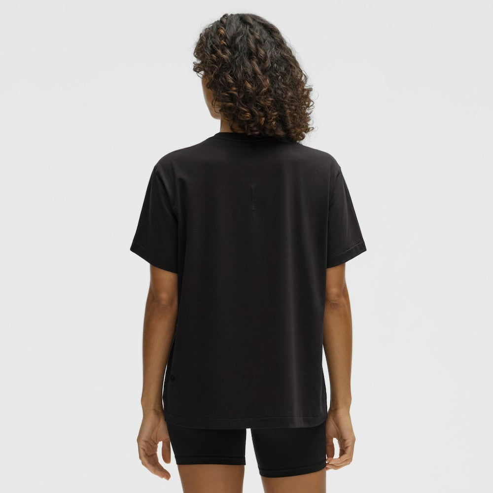 Minnesota Wild lululemon Women's All Yours Organic Cotton T-Shirt - Black | NHL sale