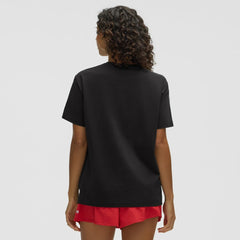New Jersey Devils lululemon Women's All Yours Organic Cotton T-Shirt - Black | NHL Lifestyle