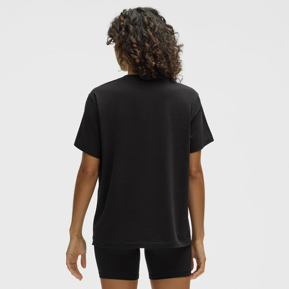 Pittsburgh Penguins lululemon Women's All Yours Organic Cotton T-Shirt - Black | NHL Lifestyle