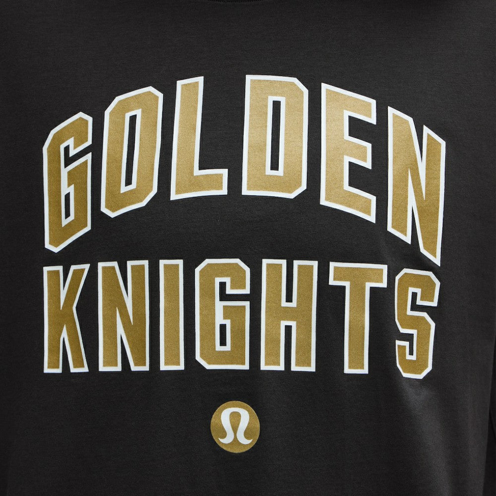 Vegas Golden Knights lululemon Women's All Yours Organic Cotton T-Shirt - Black | NHL discount