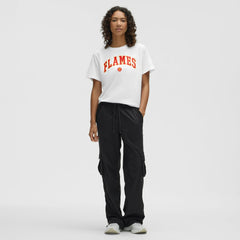 Calgary Flames lululemon Women's All Yours Organic Cotton T-Shirt - White | NHL discount