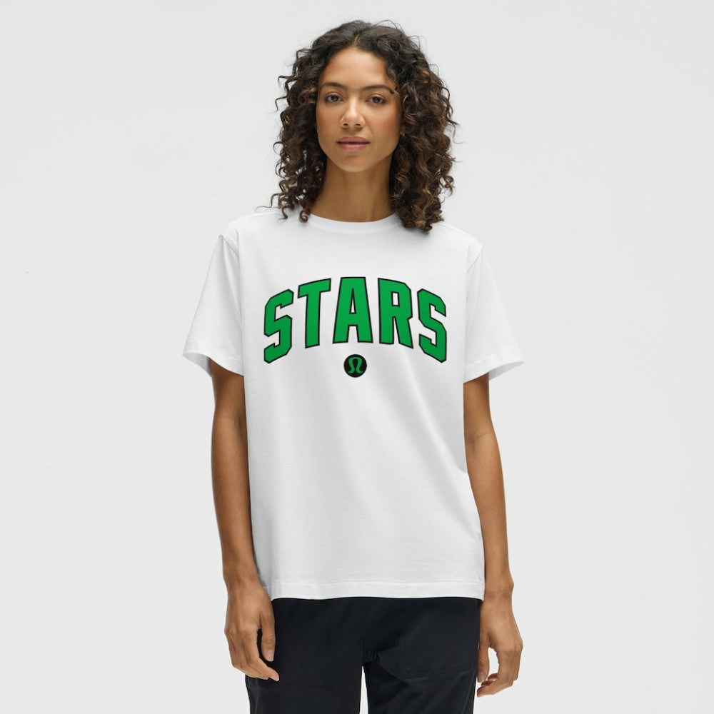 Dallas Stars lululemon Women's All Yours Organic Cotton T-Shirt - White | NHL sale