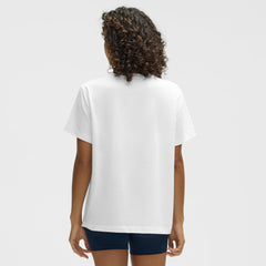 Nashville Predators lululemon Women's All Yours Organic Cotton T-Shirt - White | NHL discount