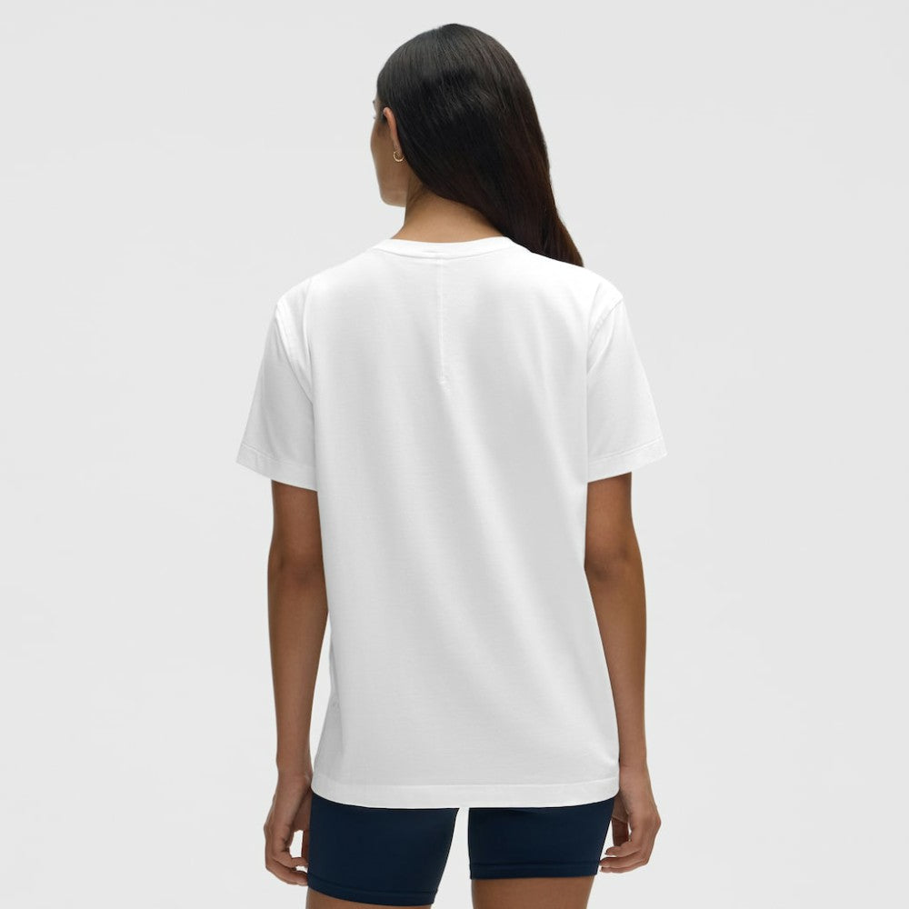 New York Islanders lululemon Women's All Yours Organic Cotton T-Shirt - White | NHL Clearance
