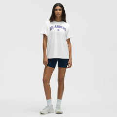 New York Islanders lululemon Women's All Yours Organic Cotton T-Shirt - White | NHL Clearance