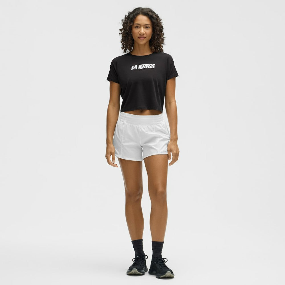 Los Angeles Kings lululemon Women's Cates T-Shirt - Black | NHL online