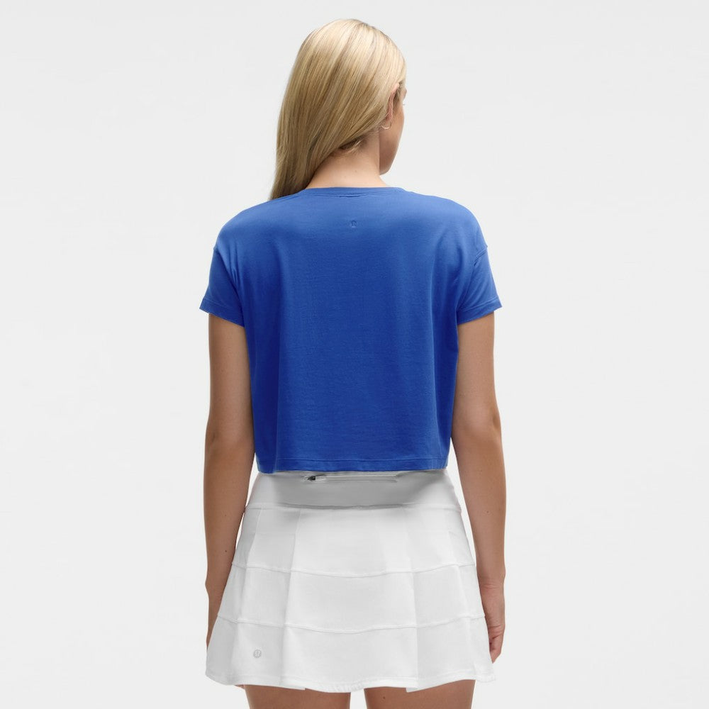 New York Rangers lululemon Women's Cates T-Shirt - Blue | NHL Lifestyle