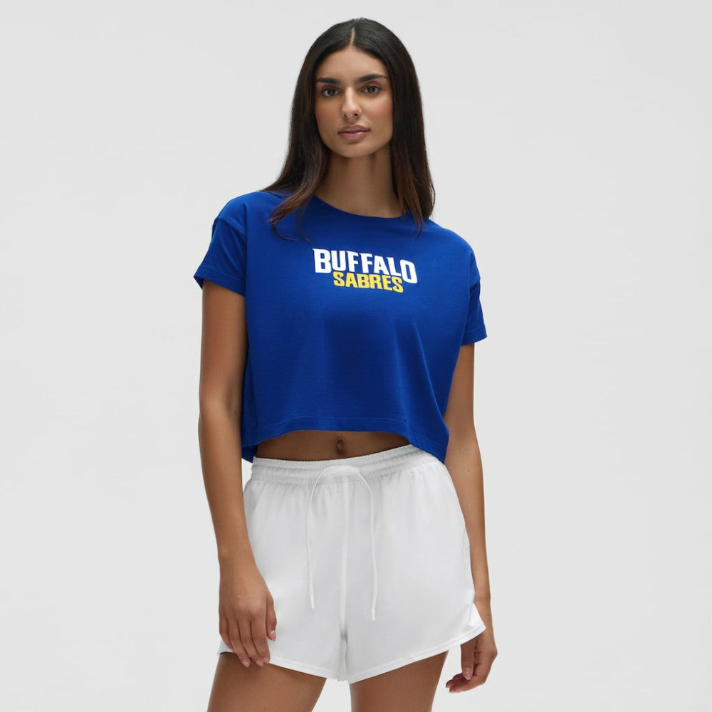 Buffalo Sabres lululemon Women's Cates T-Shirt - College Cobalt | NHL online