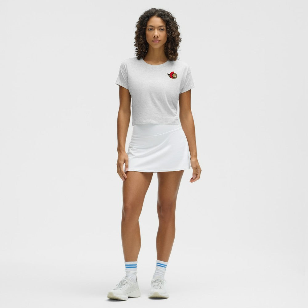 Ottawa Senators lululemon Women's Cates T-Shirt - Heathered Core Ultra Light Grey | NHL sale
