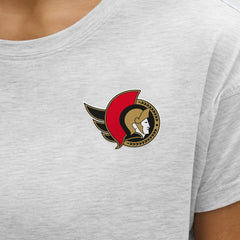 Ottawa Senators lululemon Women's Cates T-Shirt - Heathered Core Ultra Light Grey | NHL sale