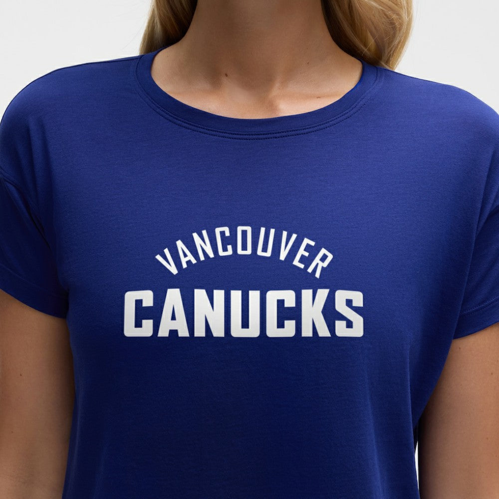 Vancouver Canucks lululemon Women's Cates T-Shirt - Larkspur | NHL on sale