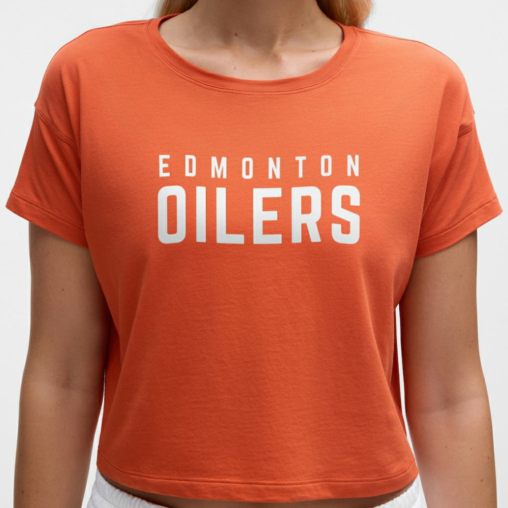 Edmonton Oilers lululemon Women's Cates T-Shirt - Sienna | NHL near me
