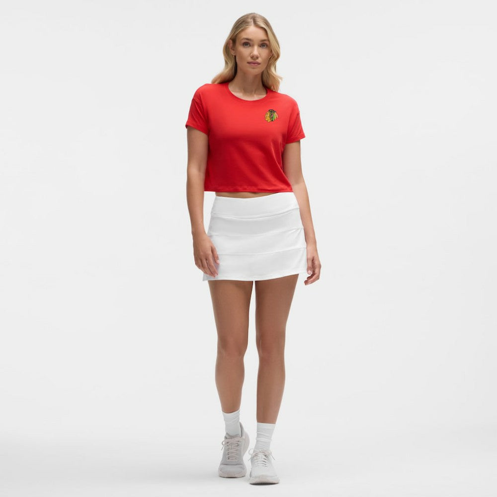 Chicago Blackhawks lululemon Women's Cates T-Shirt - True Red | NHL online