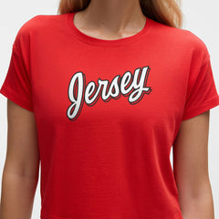 New Jersey Devils lululemon Women's Cates T-Shirt - True Red | NHL near me