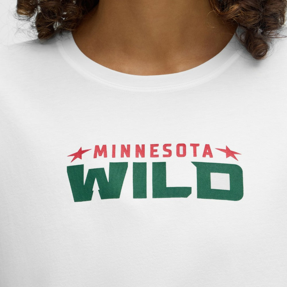Minnesota Wild lululemon Women's Cates T-Shirt - White | NHL Clearance