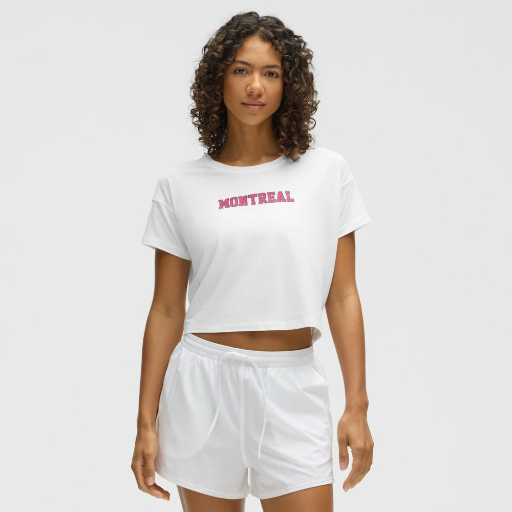 Montreal Canadiens lululemon Women's Cates T-Shirt - White | NHL online