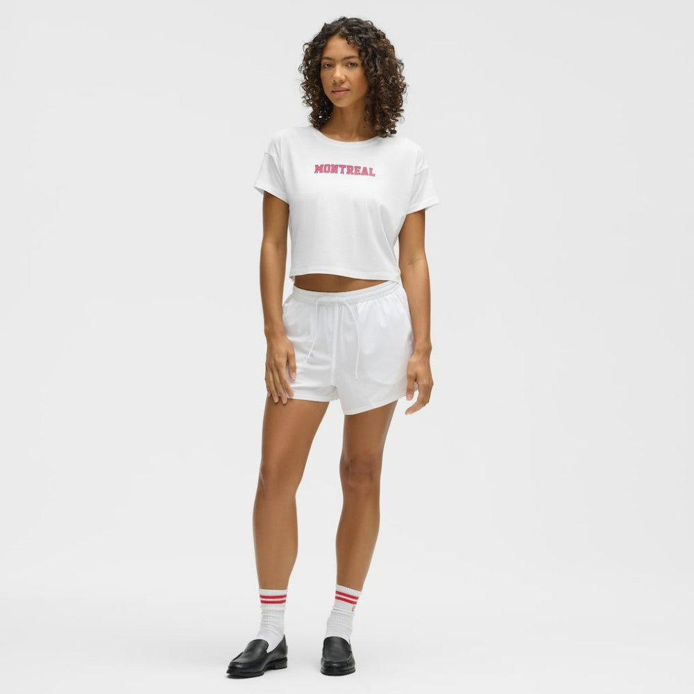 Montreal Canadiens lululemon Women's Cates T-Shirt - White | NHL online