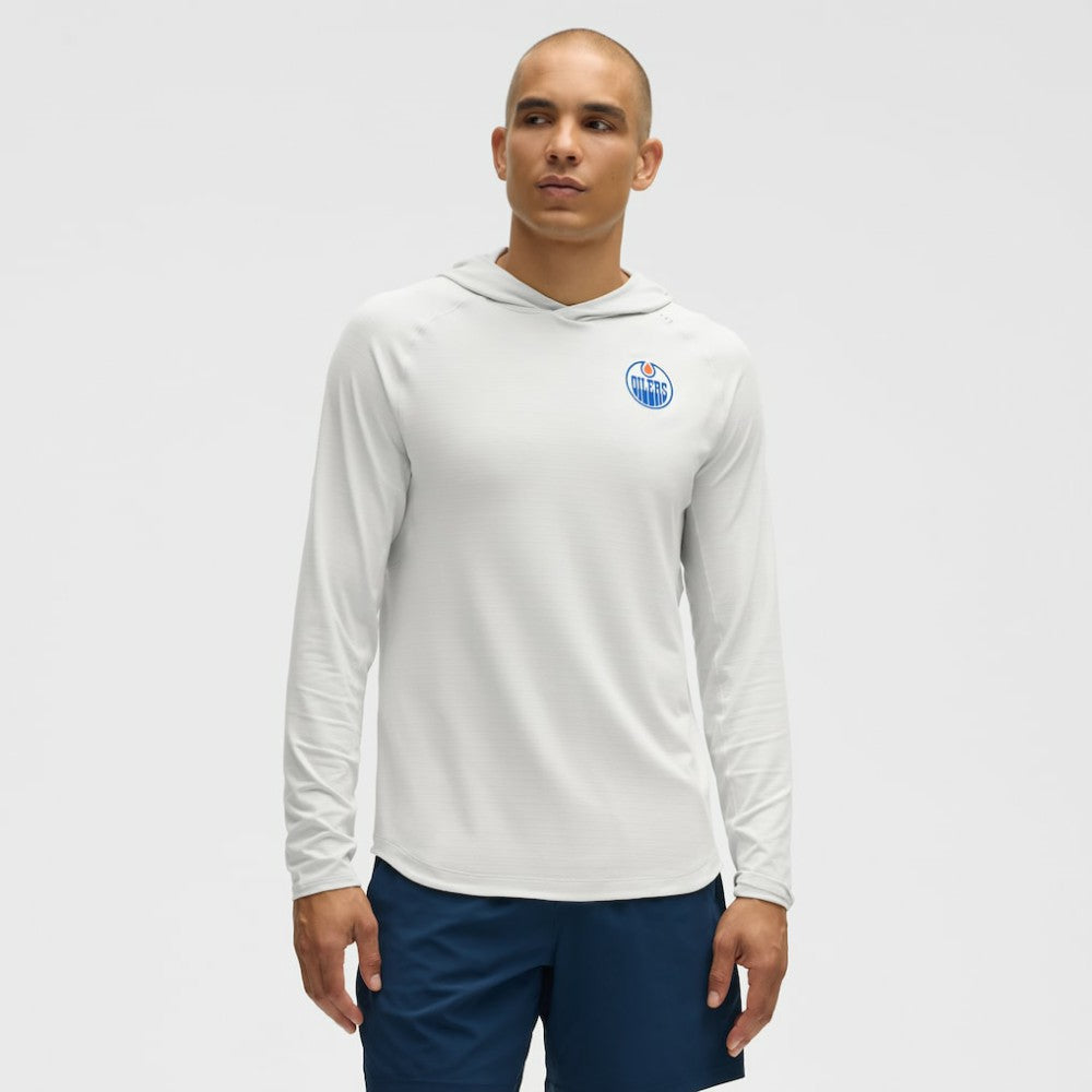 Edmonton Oilers lululemon License to Train Hoodie - Vapor | NHL on sale