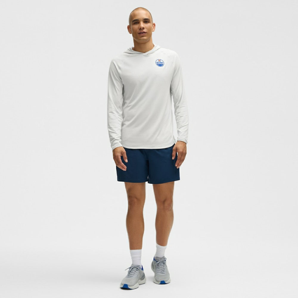 Edmonton Oilers lululemon License to Train Hoodie - Vapor | NHL on sale