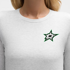 Dallas Stars lululemon Women's Love Long Sleeve T-Shirt - Heathered Core Ultra Light Grey | NHL discount