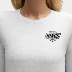 Los Angeles Kings lululemon Women's Love Long Sleeve T-Shirt - Heathered Core Ultra Light Grey | NHL sale
