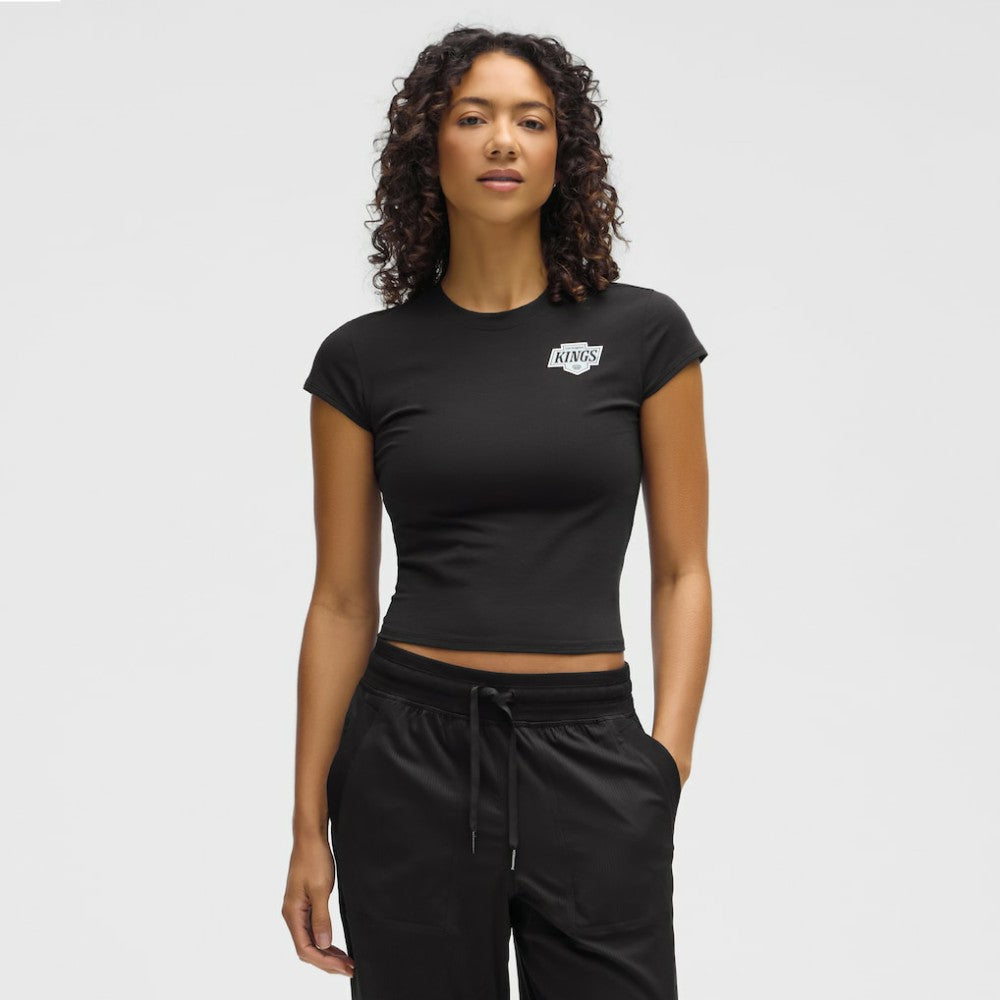 Los Angeles Kings lululemon Women's Baby T-Shirt - Black | NHL online