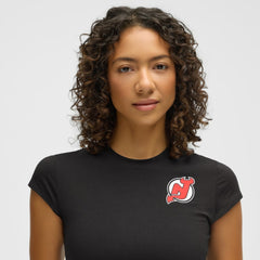 New Jersey Devils lululemon Women's Baby T-Shirt - Black | NHL discount