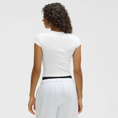 Boston Bruins lululemon Women's Baby T-Shirt - White | NHL on sale