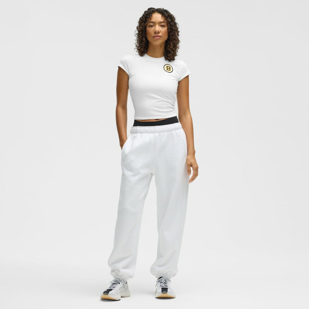Boston Bruins lululemon Women's Baby T-Shirt - White | NHL on sale