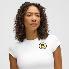 Boston Bruins lululemon Women's Baby T-Shirt - White | NHL on sale