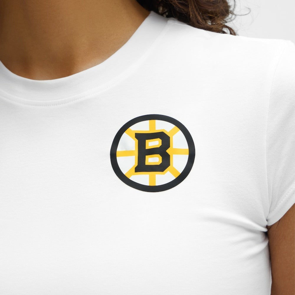 Boston Bruins lululemon Women's Baby T-Shirt - White | NHL on sale