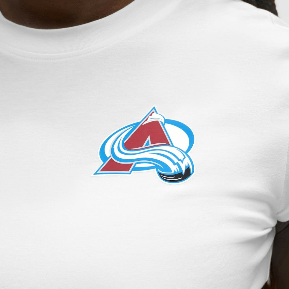 Colorado Avalanche lululemon Women's Baby T-Shirt - White | NHL on sale