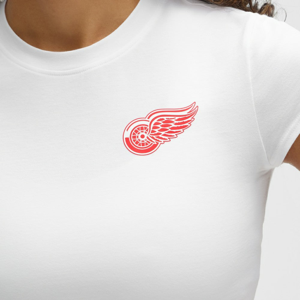 Detroit Red Wings lululemon Women's Baby T-Shirt - White | NHL on sale