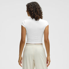 Edmonton Oilers lululemon Women's Baby T-Shirt - White | NHL on sale