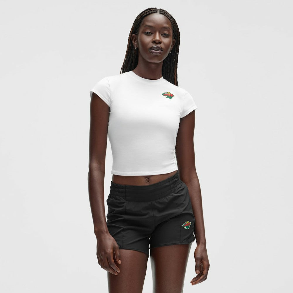 Minnesota Wild lululemon Women's Baby T-Shirt - White | NHL discount