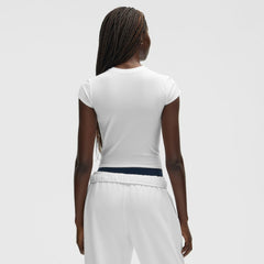 New York Islanders lululemon Women's Baby T-Shirt - White | NHL Clearance