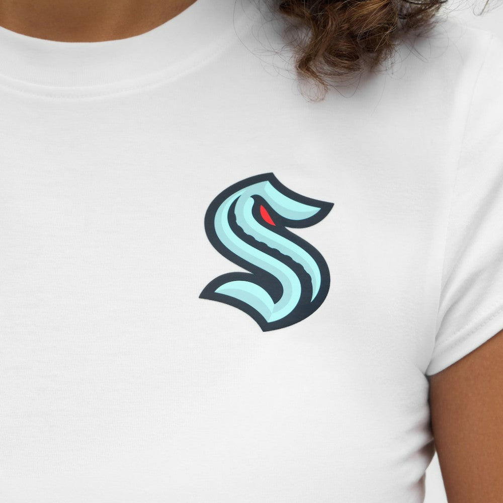 Seattle Kraken lululemon Women's Baby T-Shirt - White | NHL discount