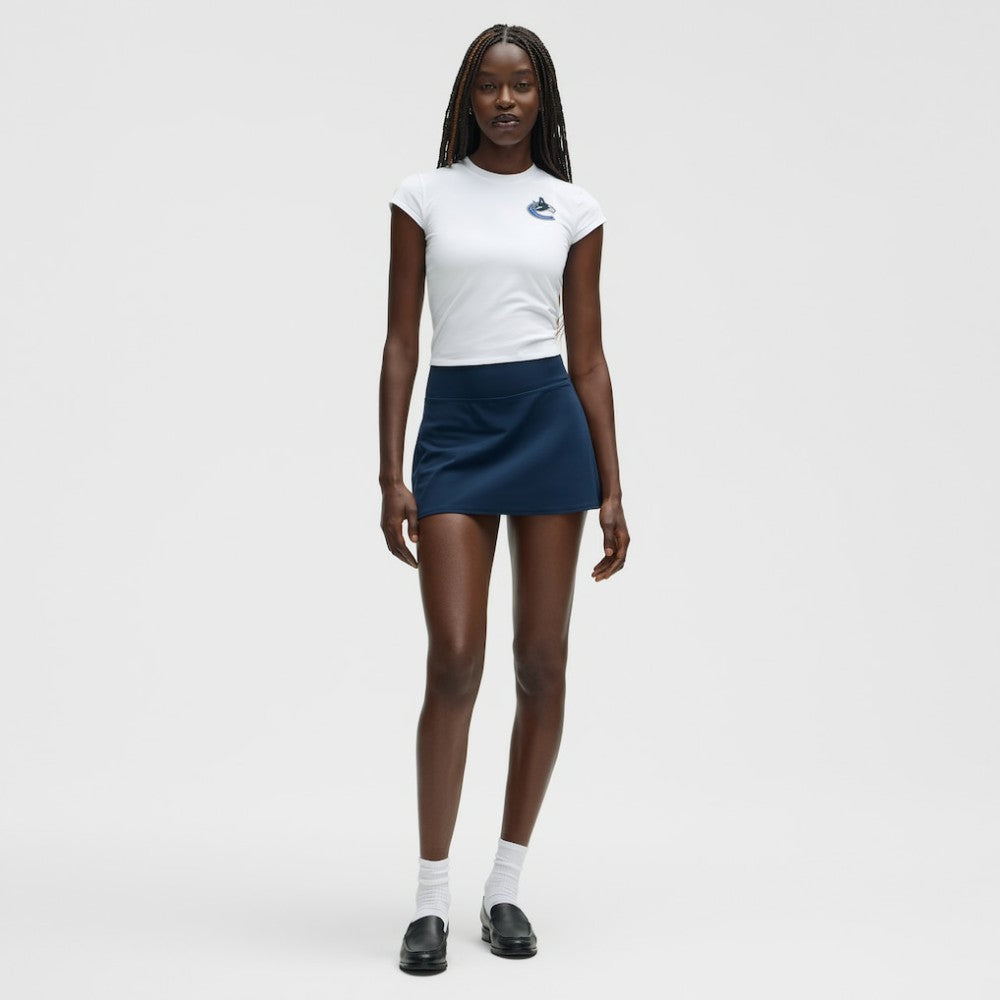 Vancouver Canucks lululemon Women's Baby T-Shirt - White | NHL near me