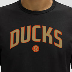 Anaheim Ducks lululemon Organic Cotton Classic-Fit T-Shirt - Black | NHL on sale