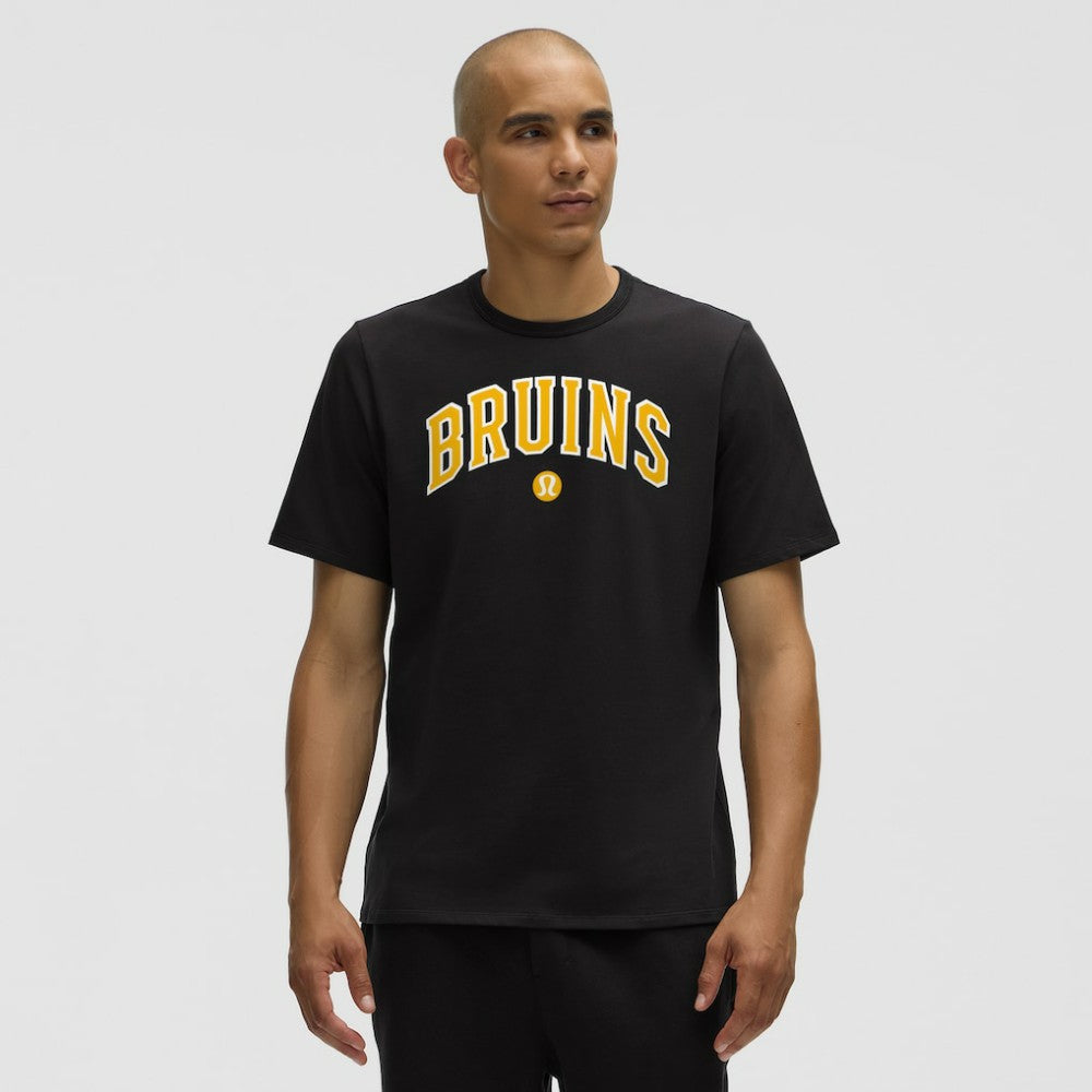 Boston Bruins lululemon Organic Cotton Classic-Fit T-Shirt - Black | NHL discount