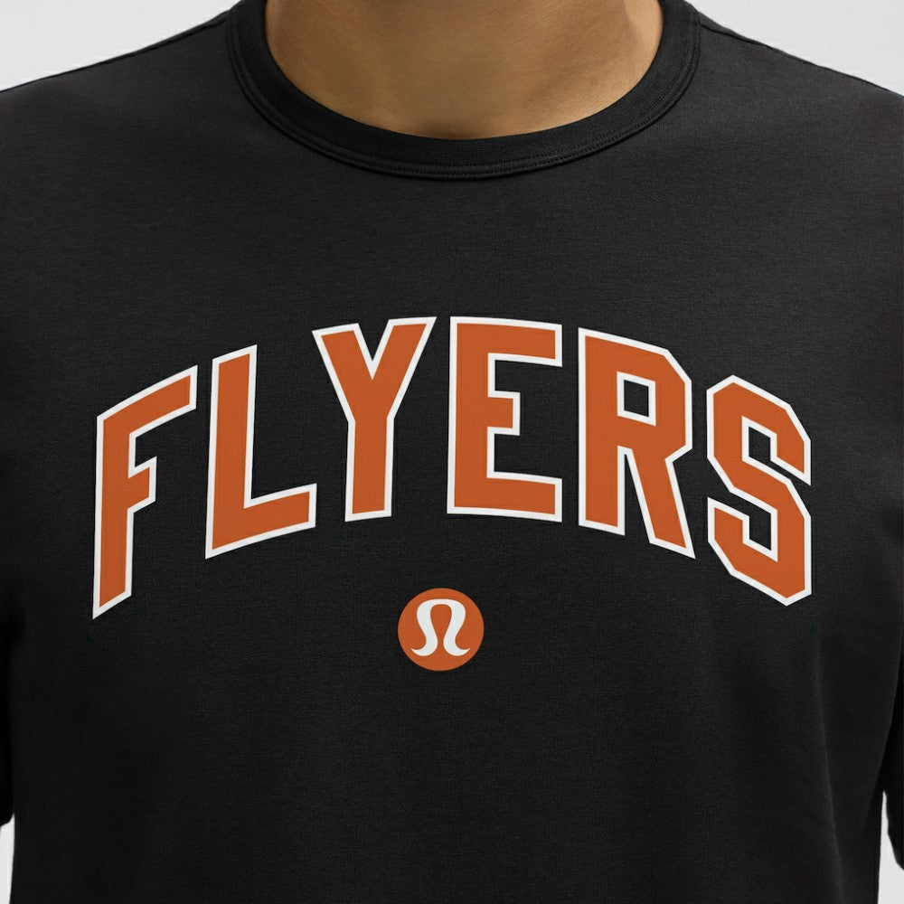 Philadelphia Flyers lululemon Organic Cotton Classic-Fit T-Shirt - Black | NHL discount