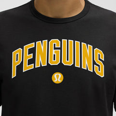 Pittsburgh Penguins lululemon Organic Cotton Classic-Fit T-Shirt - Black | NHL Clearance