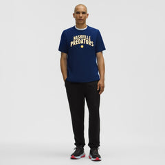 Nashville Predators lululemon Organic Cotton Classic-Fit T-Shirt - Blue | NHL near me