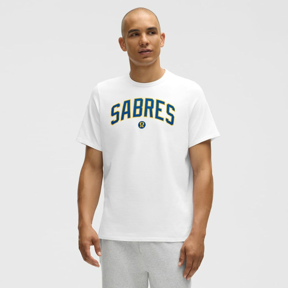 Buffalo Sabres lululemon Organic Cotton Classic-Fit T-Shirt - White | NHL on sale