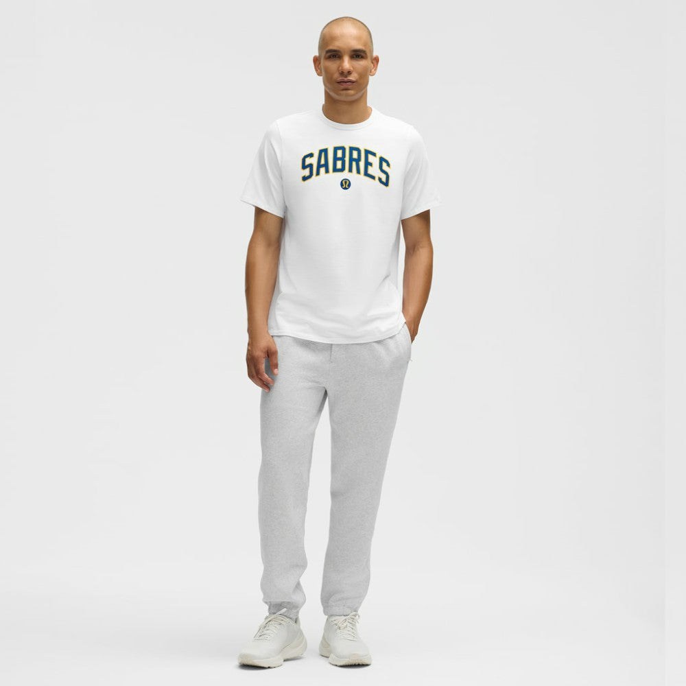 Buffalo Sabres lululemon Organic Cotton Classic-Fit T-Shirt - White | NHL on sale
