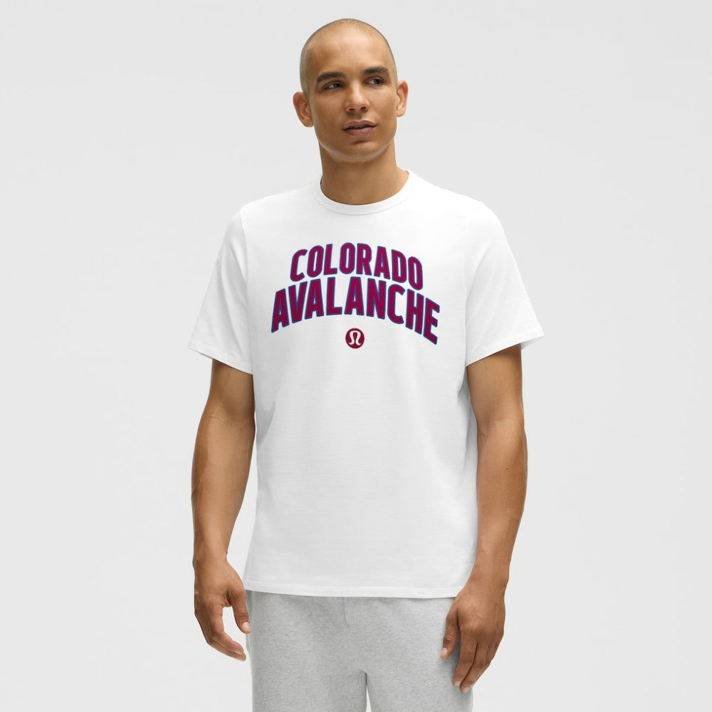 Colorado Avalanche lululemon Organic Cotton Classic-Fit T-Shirt - White | NHL discount