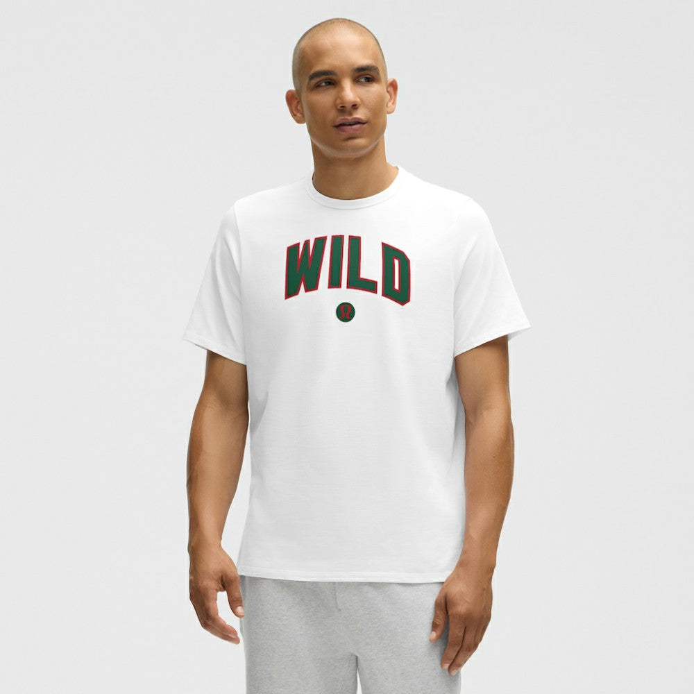 Minnesota Wild lululemon Organic Cotton Classic-Fit T-Shirt - White | NHL discount