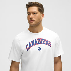 Montreal Canadiens lululemon Organic Cotton Classic-Fit T-Shirt - White | NHL discount