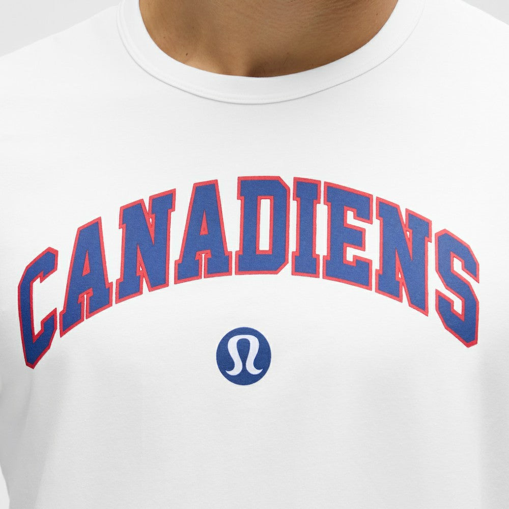 Montreal Canadiens lululemon Organic Cotton Classic-Fit T-Shirt - White | NHL discount